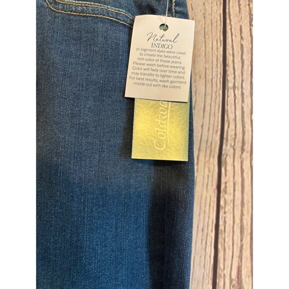 Coldwater Creek NWT The Creek Mid Rise Slim Leg Denim  Casual Jeans Size 12 - Picture 9 of 12